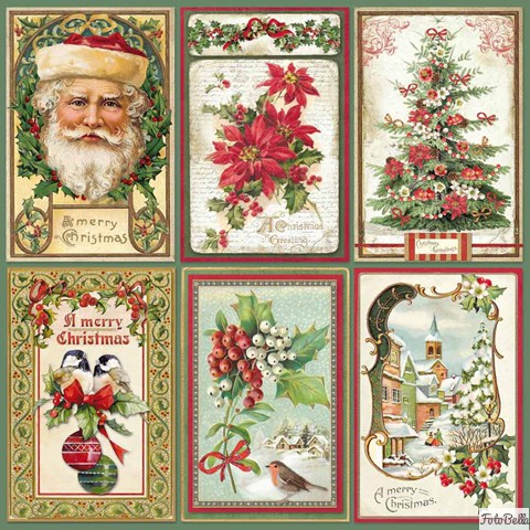12x12 Paper Pad - Christmas Vintage (10 Double Sided Sheets) by ...